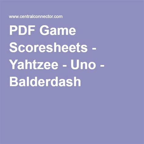 balderdash answer sheets.